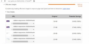 Lighthouse Consider Lazy-Loading Offscreen Images to Improve Page Load Speed and Time to Interactive